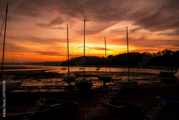 Obraz sunset on the beach