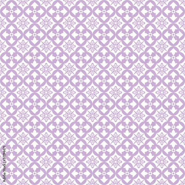 Fototapeta seamless floral pattern