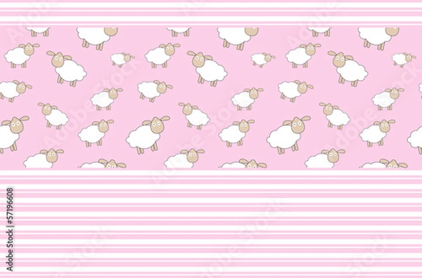 Fototapeta Abstract lamb background vector illustration
