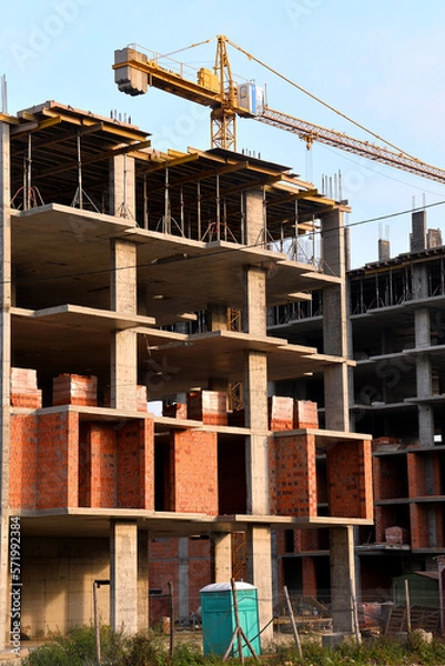 Obraz building under construction