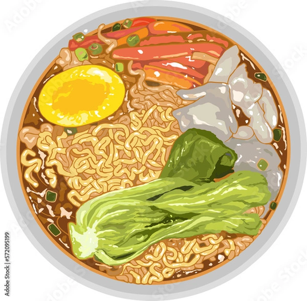 Obraz Ramen png graphic clipart design