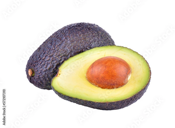 Fototapeta avocado on transparent png