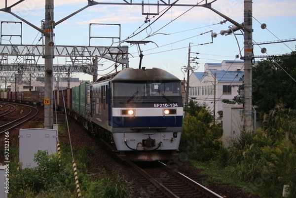 Fototapeta 愛知県の鉄道車両