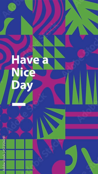 Fototapeta Abstract Pattern Website Design