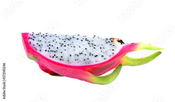 Fototapeta dragon fruit on transparent png