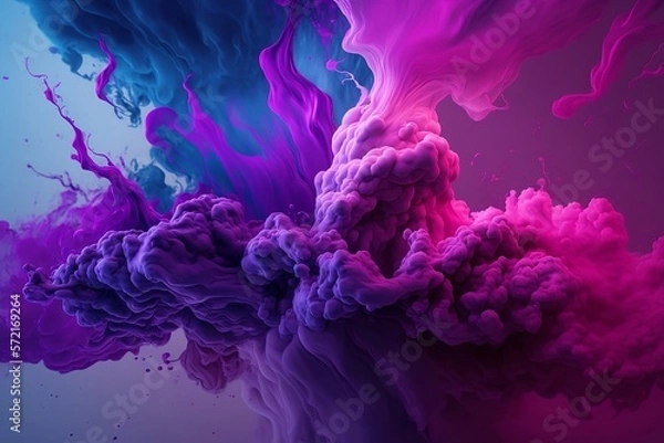 Fototapeta Colorful background AI generated