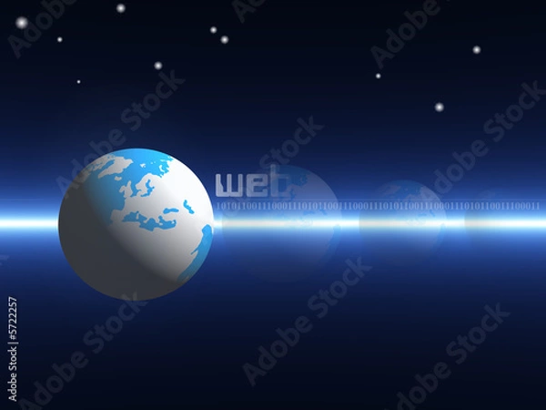 Obraz Web: Planet Erde