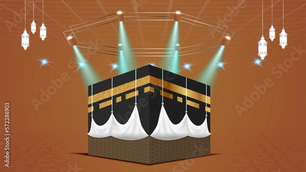 Obraz Luxury Arabic Islamic background and background