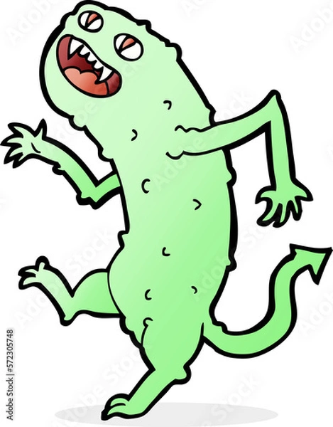 Fototapeta cartoon monster