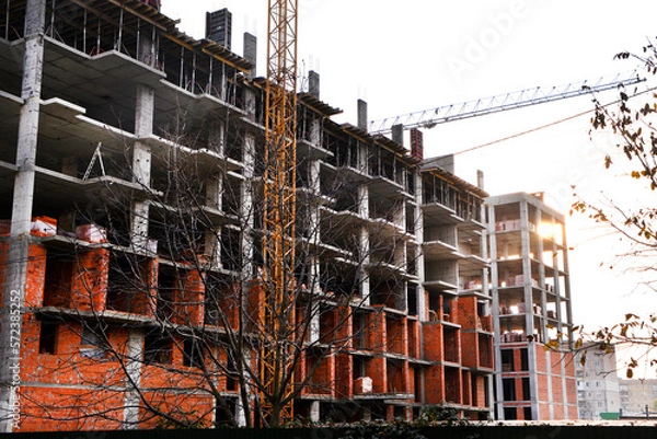 Obraz building under construction