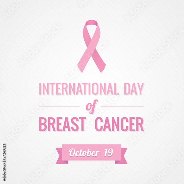 Fototapeta International Day of Breast Cancer