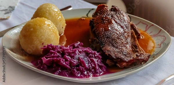 Obraz Klassisches Thüringer Weihnachtsgericht, 