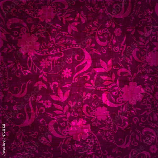 Obraz Vintage floral background