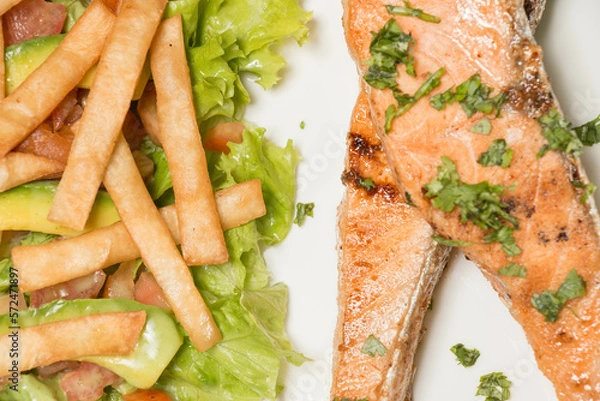 Obraz platos saludables