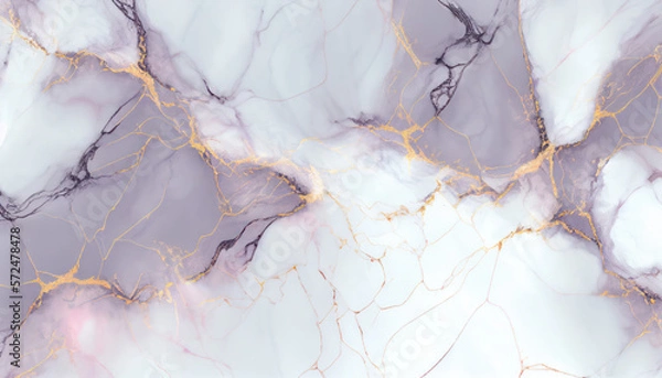 Obraz Abstract dusty pink marble liquid texture with gold splashes