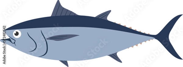 Fototapeta マグロのイラスト