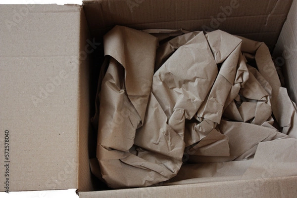 Obraz  box with paper