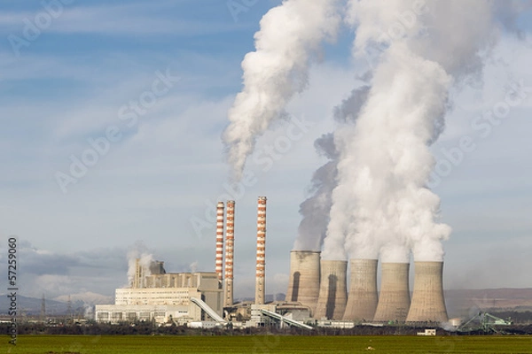 Obraz Electric power plant