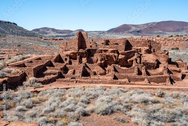 Obraz Ruined Pueblo