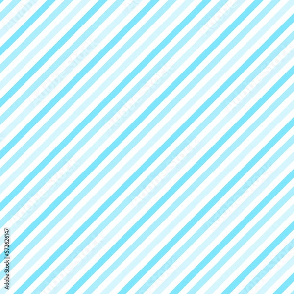 Fototapeta Pastel blue diagonal stripes fabric pattern background vector. Wall and floor ceramic tiles pattern.