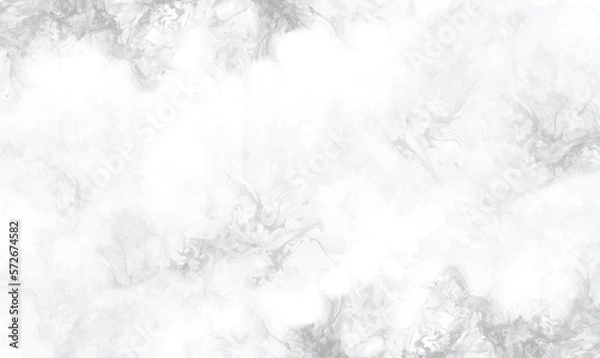 Fototapeta Watercolor White and gray background with texture. Abstract grey white background. Watercolor textures on white paper background.