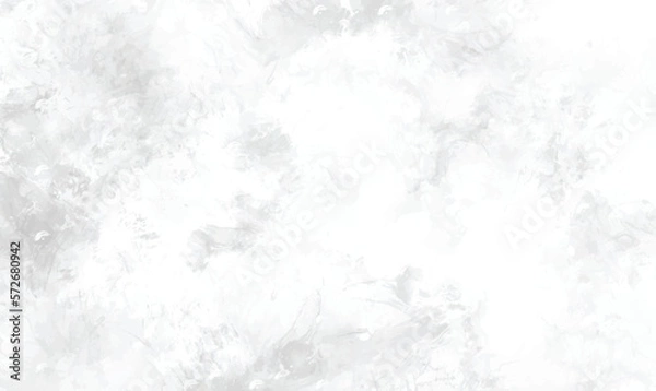 Fototapeta Watercolor White and gray background with texture. Abstract grey white background. Watercolor textures on white paper background.