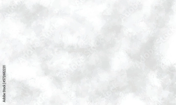 Fototapeta Watercolor White and gray background with texture. Abstract grey white background. Watercolor textures on white paper background.