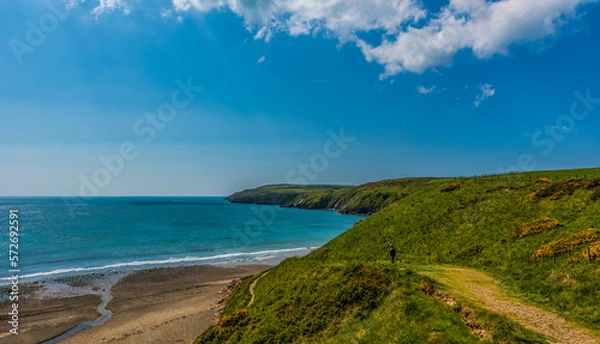Obraz Aberdaron, Wales, UK