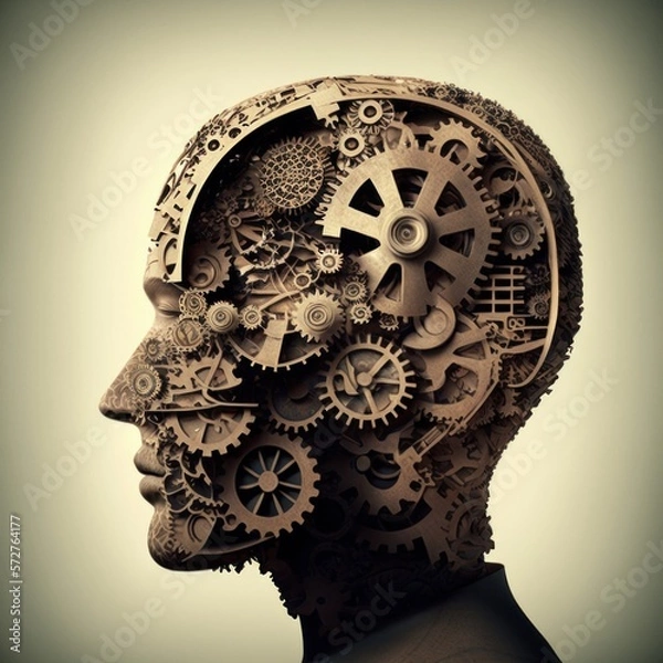 Fototapeta Brain ticking