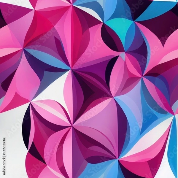 Fototapeta creative form seamless pattern - seamless background