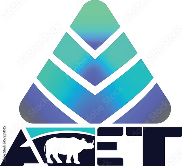 Obraz Business logo vector rhino