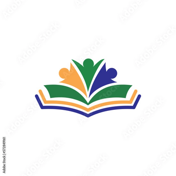 Obraz Education Book vector icon illustration design