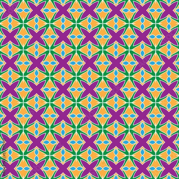 Obraz Abstract Geometric coloring Background Pattern Design