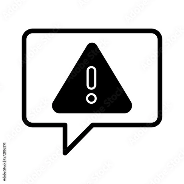 Fototapeta Sms alert Vector Icon

