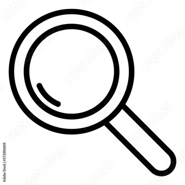 Obraz Transparency outline icon