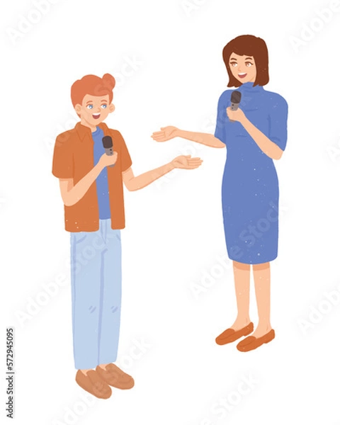 Obraz public speech illustration