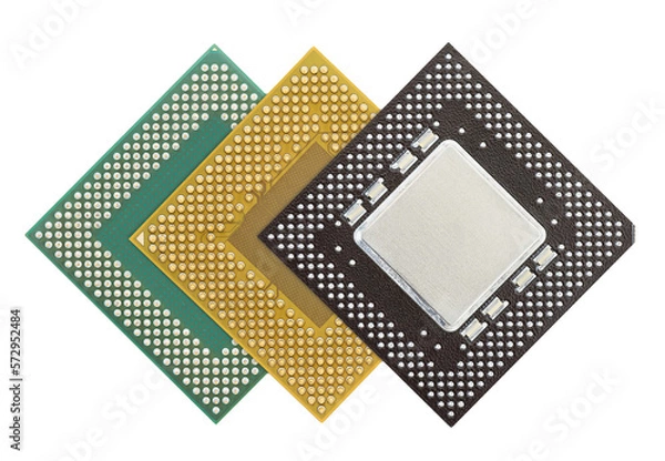 Fototapeta Central processing unit or Computer chip