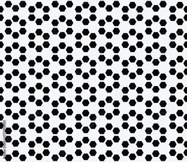 Fototapeta Vector modern seamless geometry pattern hexagon