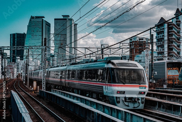 Fototapeta JR東海　キハ85系「ワイドビューひだ」