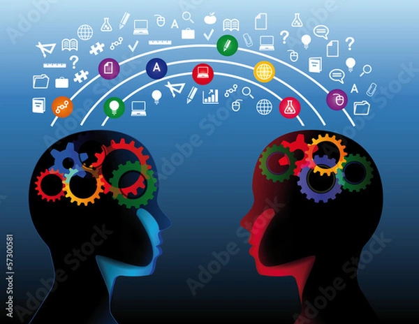 Obraz Social education communication concept