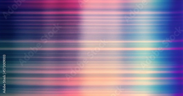 Fototapeta Abstract blurred grainy old tv effect gradient desktop created with generative AI technology