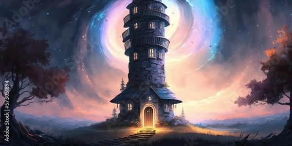 Obraz Magic tower