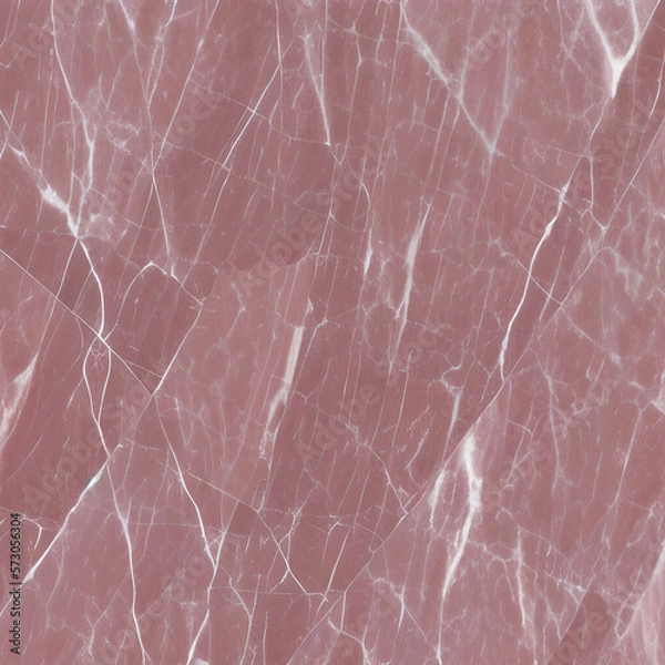 Obraz Realistic Pink Marble Texture Background created with Generative AI technology