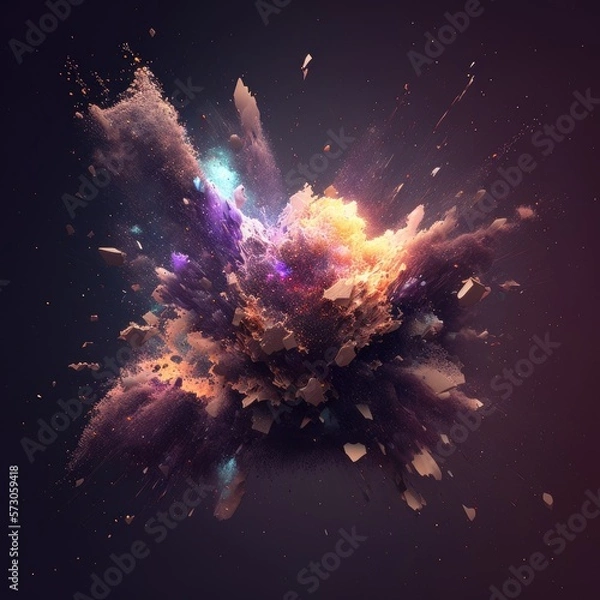 Obraz Galaxy Explosion