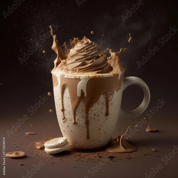 Obraz Explosive Cappuccino