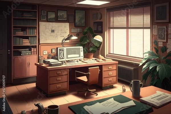 Obraz Office Illustration