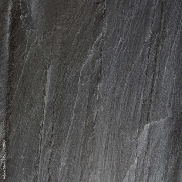 Obraz Dark grey black slate background or texture.