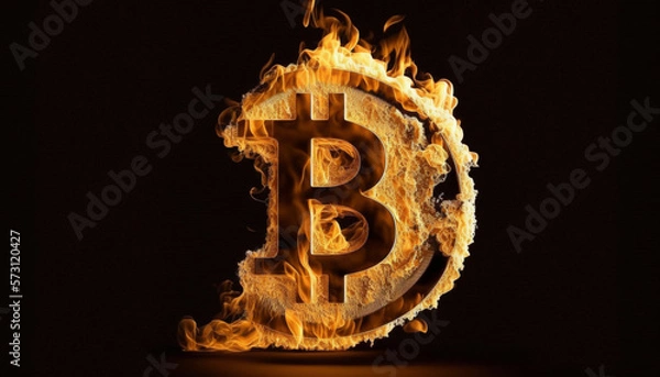 Fototapeta Bitcoin