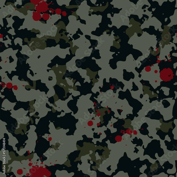 Obraz camouflage seamless pattern