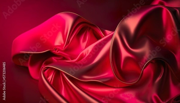 Obraz Colorfull Satin #01 (Generative AI)